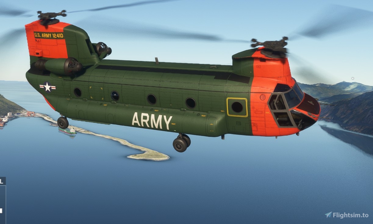 Miltech Chinook CH47D-HC-1B - U.S. ARMY 12410 as requested for 