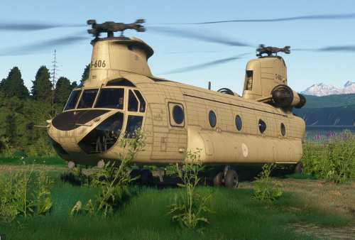 Miltech Chinook CH47D- RNLAF new color sheme