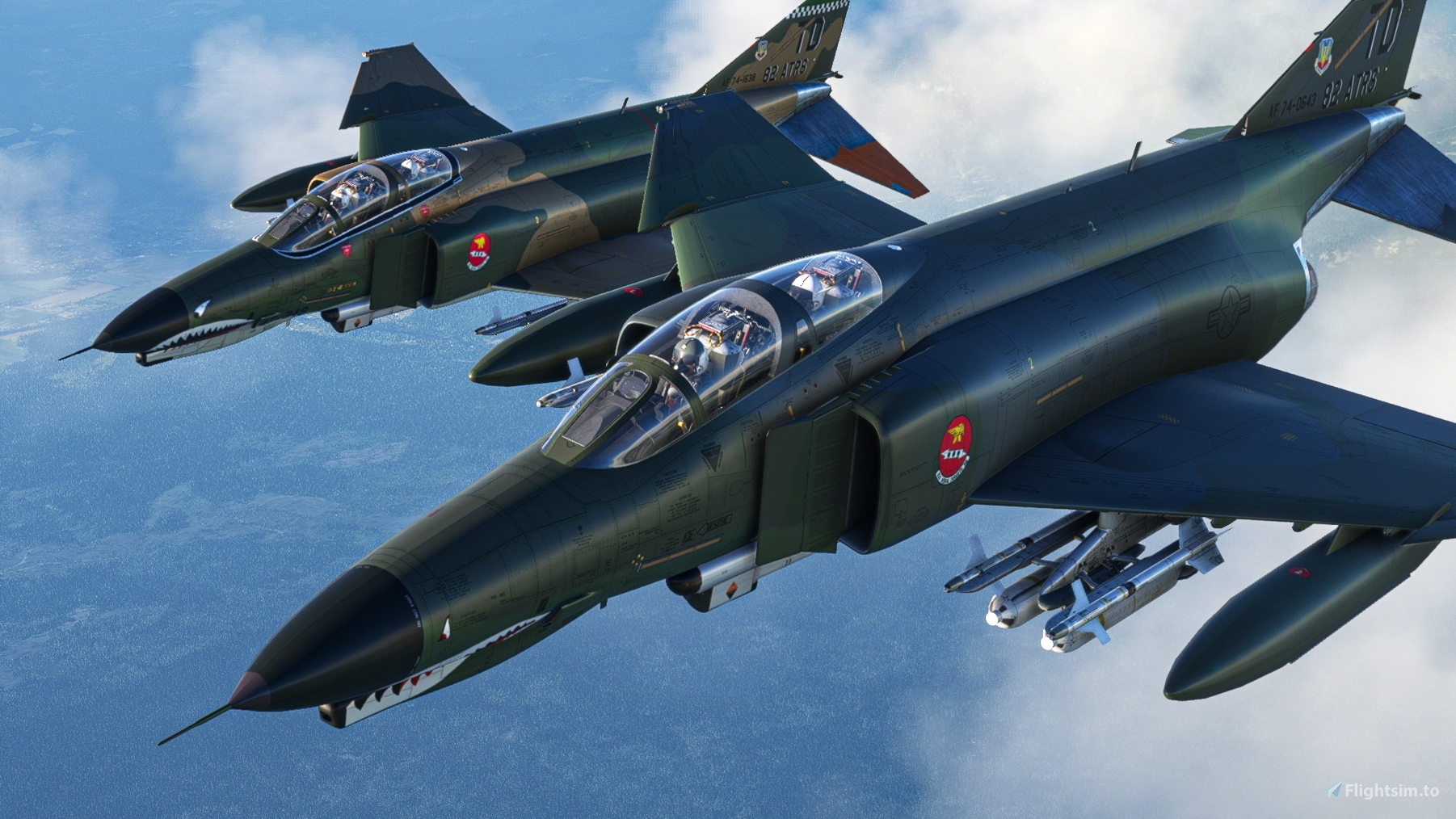 Milviz F-4E Phantom II - Full Aircraft (Native Conversion) のため