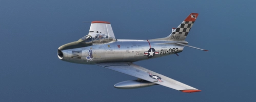 Milviz F-86 Sabre Fictional Livery "Noble Phantasm"