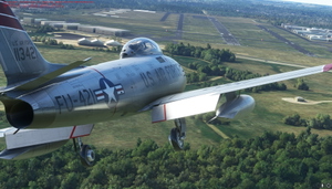 Milviz F-86 Sabre - Full Aircraft (Native Conversion) thumbnail 5