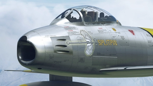 Milviz F-86 Sabre RNZAF NZ2573 (fictional)