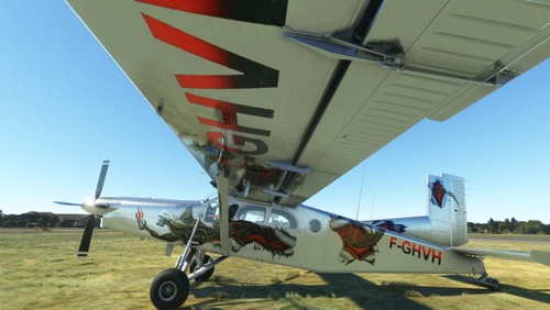 Milviz PC-6 Porter F-GHVH repaint request