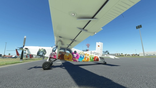 Milviz PC6 Porter D-FSKY  (Gelini) Sky Dive Lucca repaint request