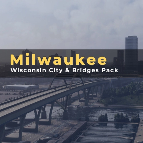 Milwaukee, Wisconsin City & Bridges Pack