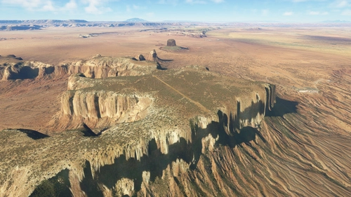 A87 Mitchell Mesa airfield  Monument Valley AZ