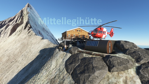  Mittellegihütte (Eiger) 