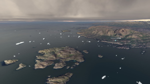 Møllers Ø Lighthouse & 200 icebergs thumbnail 3