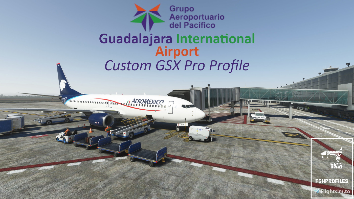 MMGL (Guadalajara Intl. Airport, Mexico) GSX Profile - (MagSoft Studios) - Image 1