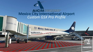 MMMX (Mexico City Intl. Airport, Mexico) GSX Profile - (FlyMex) thumbnail 1