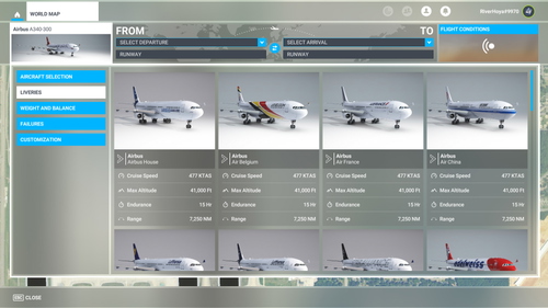 Modify A340 Liveries