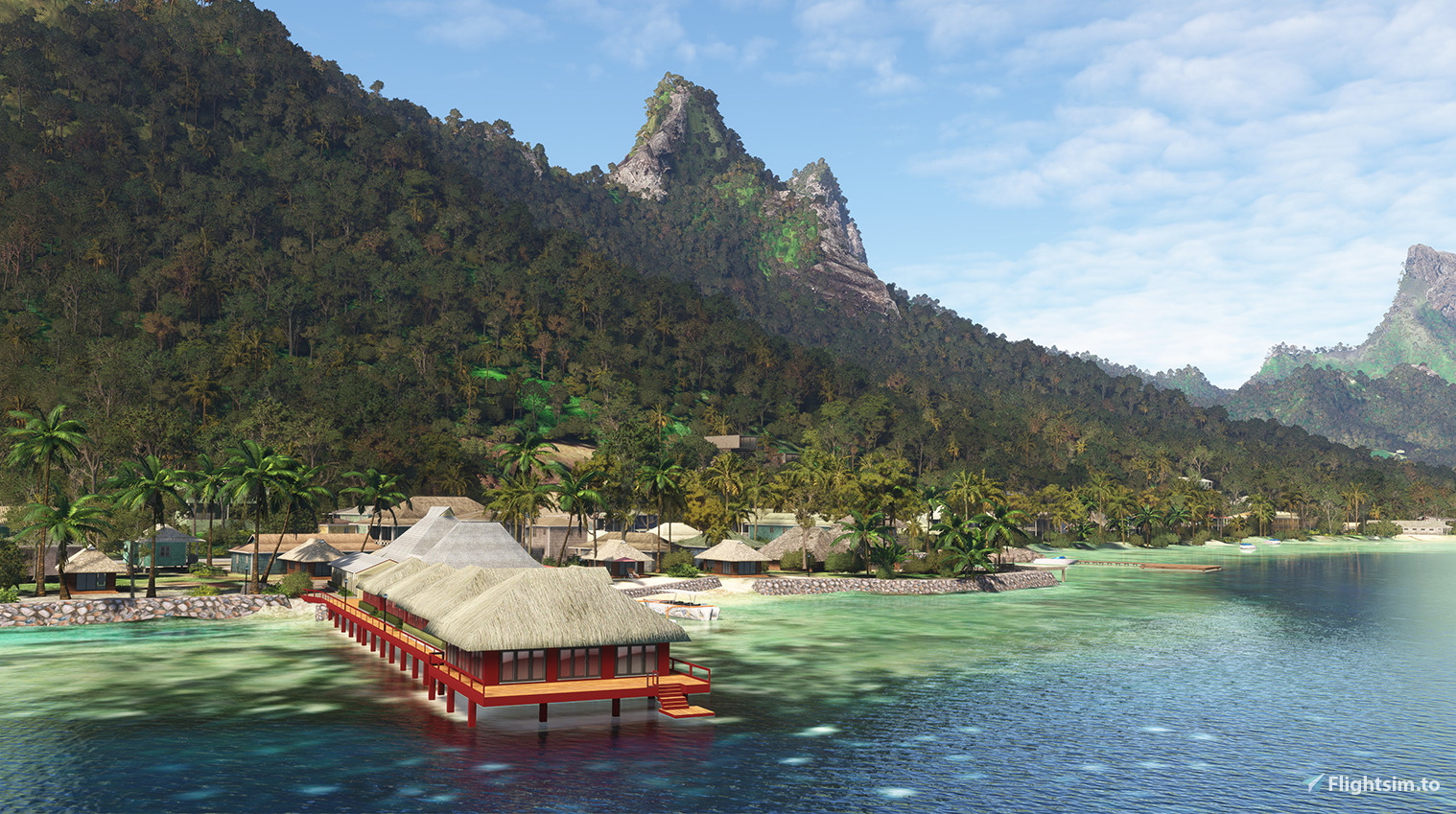 Addon Polynesia 2000 Pour Flight Simulator 2000 – Version PC Big Box En Français