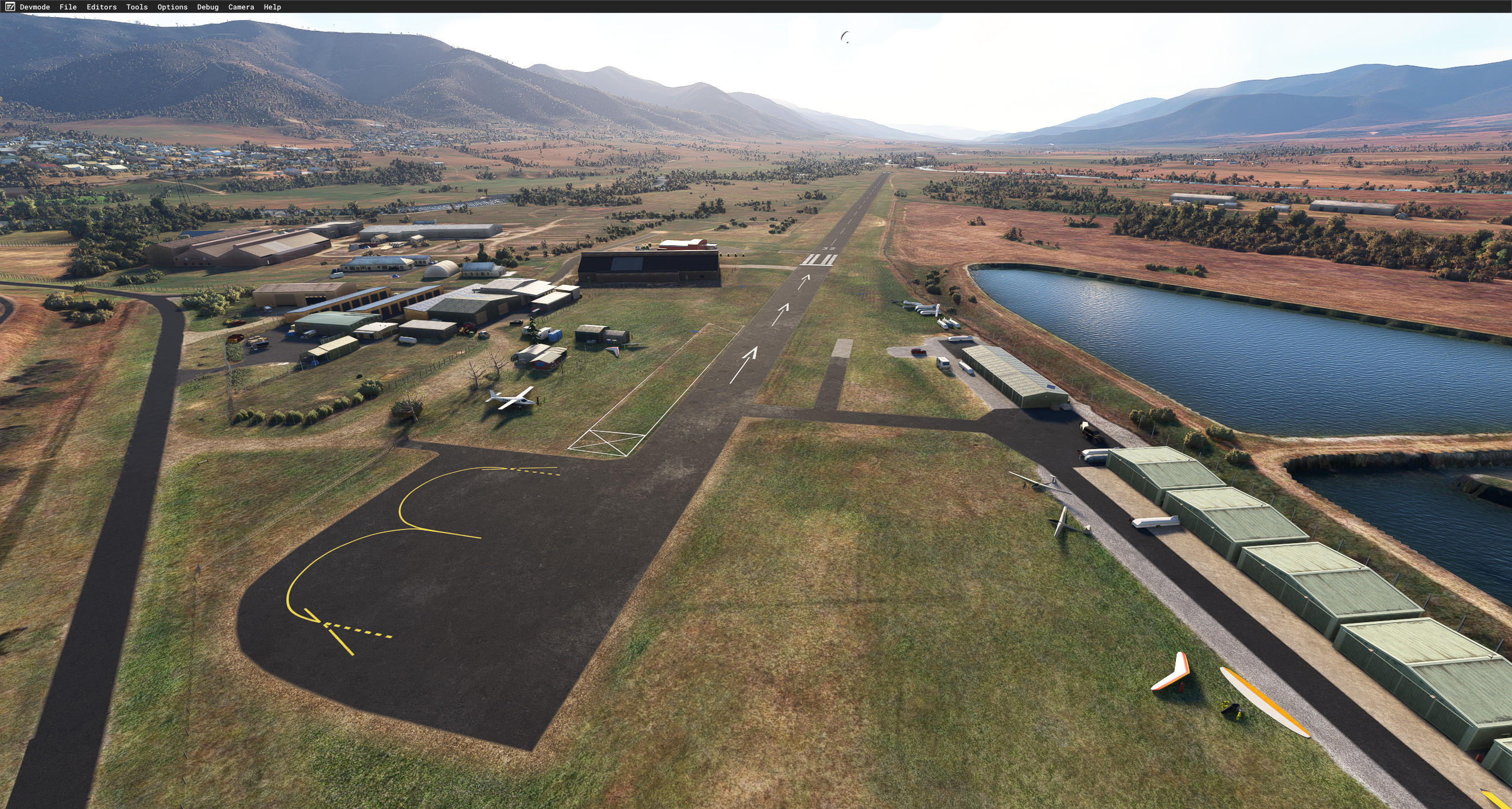 YMBT - Mount Beauty Airfield Updated Runway (Jan 2023) & Damms Road Airstrip - Image 1