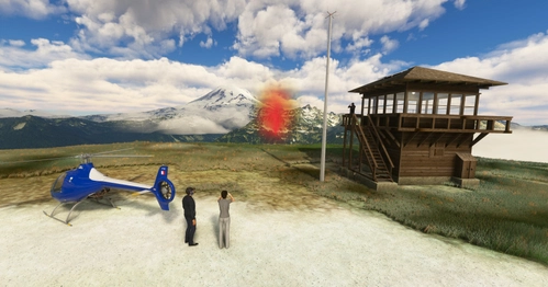 Mount Rainier National Park Fire Lookouts – Shriner Peak