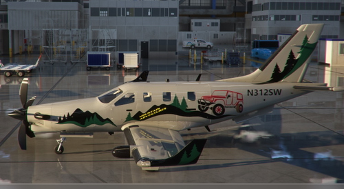 Mountain Adventures Company Plane