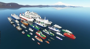 Moving Boats 3D Model Library thumbnail 19