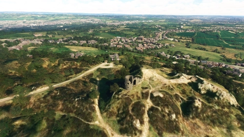 Mow Cop Castle