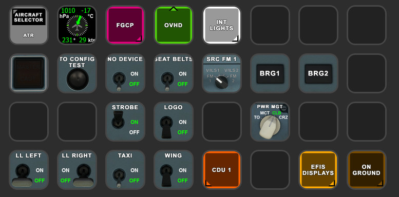 MS ATR StreamDeck XL & PLUS profile and AAO Scripts and MCP Combo II Template - Image 1