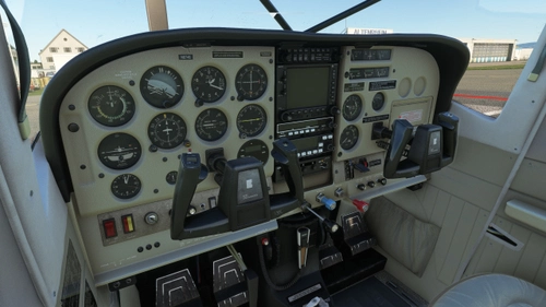 MS Carenado Cessna 207 Stationair 8 - Beige Interior