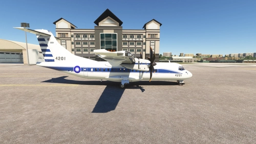 MSFS ATR 42-600 ROCAF (Taiwan Airforce)  V.I.P. Squadron livery