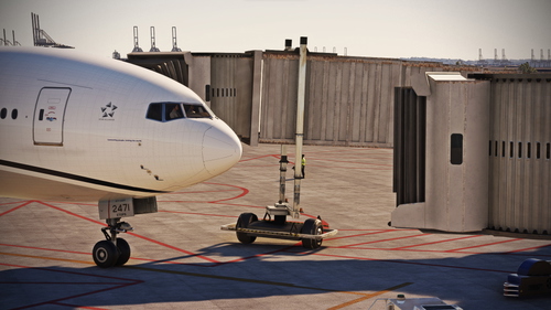 MSFS Default Jetway Enhancement