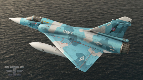 MSFS2020 - Metal 2 Mesh - Mirage 2000 - Naval Strike and Air Warfare Center (NSAWC) 04 