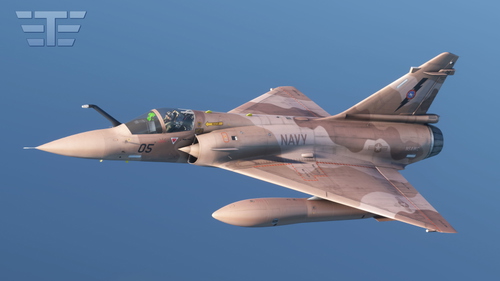 MSFS2020 - Metal 2 Mesh - Mirage 2000 - Naval Strike and Air Warfare Center (NSAWC) 05 