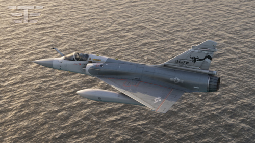 MSFS2020 - Metal 2 Mesh - Mirage 2000 - USAF 120th Fighter Wing 