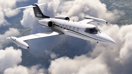 N108JN for FSW Learjet 35