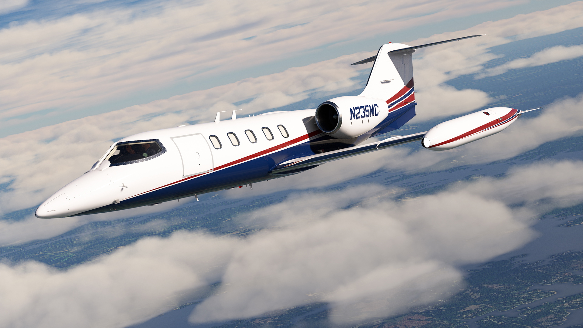 N235MC for FSW Learjet 35 - Image 1