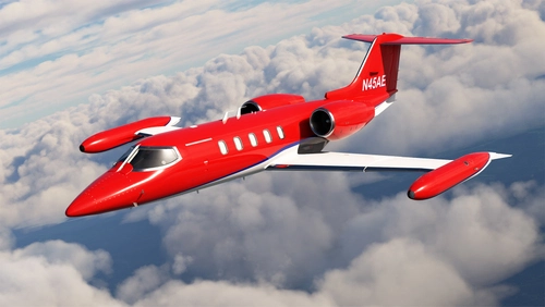 N45AE for FSW Learjet 35