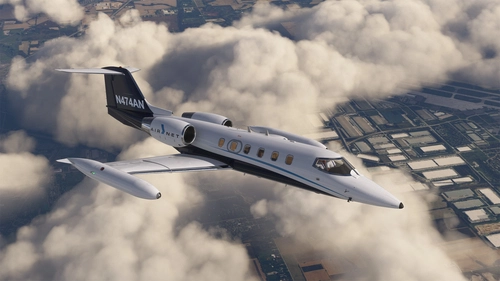 N474AN AirNet & Kalitta (2-pack) - Flysimware Learjet 35A