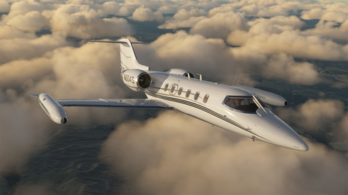 N604S - Flysimware Learjet 35A