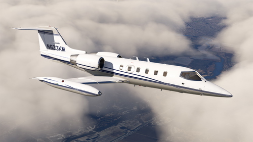 N623KM - Flysimware Learjet 35A