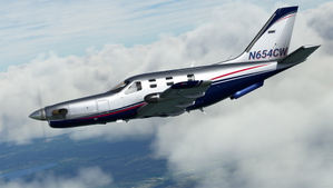 N654CW + Dynamic Registration and Interior for  Black Square TBM 850 thumbnail 7