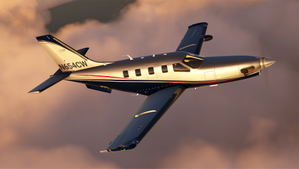 N654CW + Dynamic Registration and Interior for  Black Square TBM 850 thumbnail 14