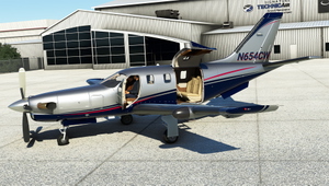 N654CW + Dynamic Registration and Interior for  Black Square TBM 850 thumbnail 6