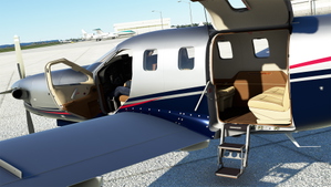 N654CW + Dynamic Registration and Interior for  Black Square TBM 850 thumbnail 2