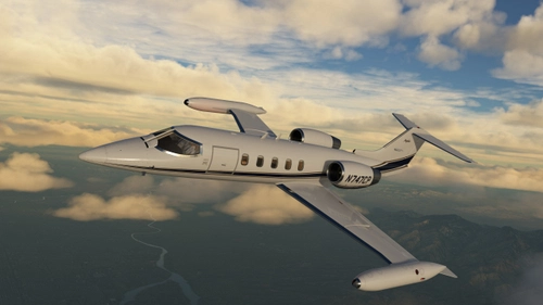 N747CP - Flysimware Learjet 35A