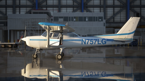 [N757LG] WBSim/JPLogistics Cessna 152 Livery
