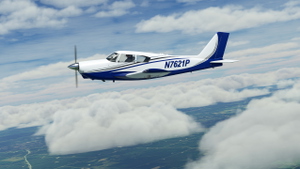 N7621P + Dynamic Livery + Interior  for A2A Comanche thumbnail 10