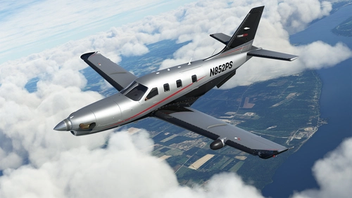 N852PS +  Dynamic Registration and Interior for  Black Square TBM 850