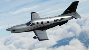 N852PS +  Dynamic Registration and Interior for  Black Square TBM 850 thumbnail 10