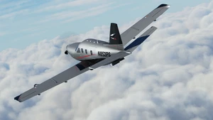 N852PS +  Dynamic Registration and Interior for  Black Square TBM 850 thumbnail 11