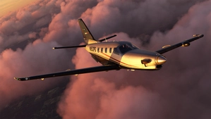 N852PS +  Dynamic Registration and Interior for  Black Square TBM 850 thumbnail 14