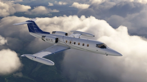 N93LE (new) - Flysimware Learjet 35A