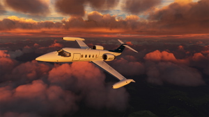 N93LE (new) - Flysimware Learjet 35A thumbnail 5