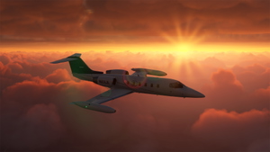 N93LE (new) - Flysimware Learjet 35A thumbnail 4
