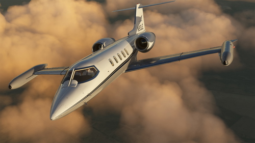 N93LE (old) - Flysimware Learjet 35A