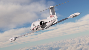 N945W (Royal Air Freight) FSW Learjet 35 thumbnail 3